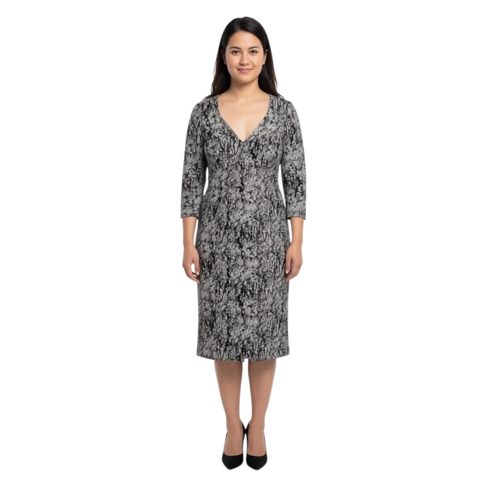 French Connection Black and White Women's Dress